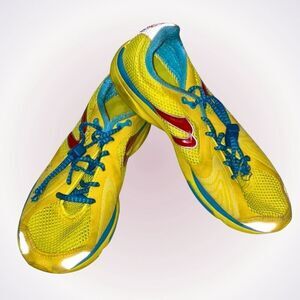 Newton yellow mid-strike running shoes | Sz 9.5